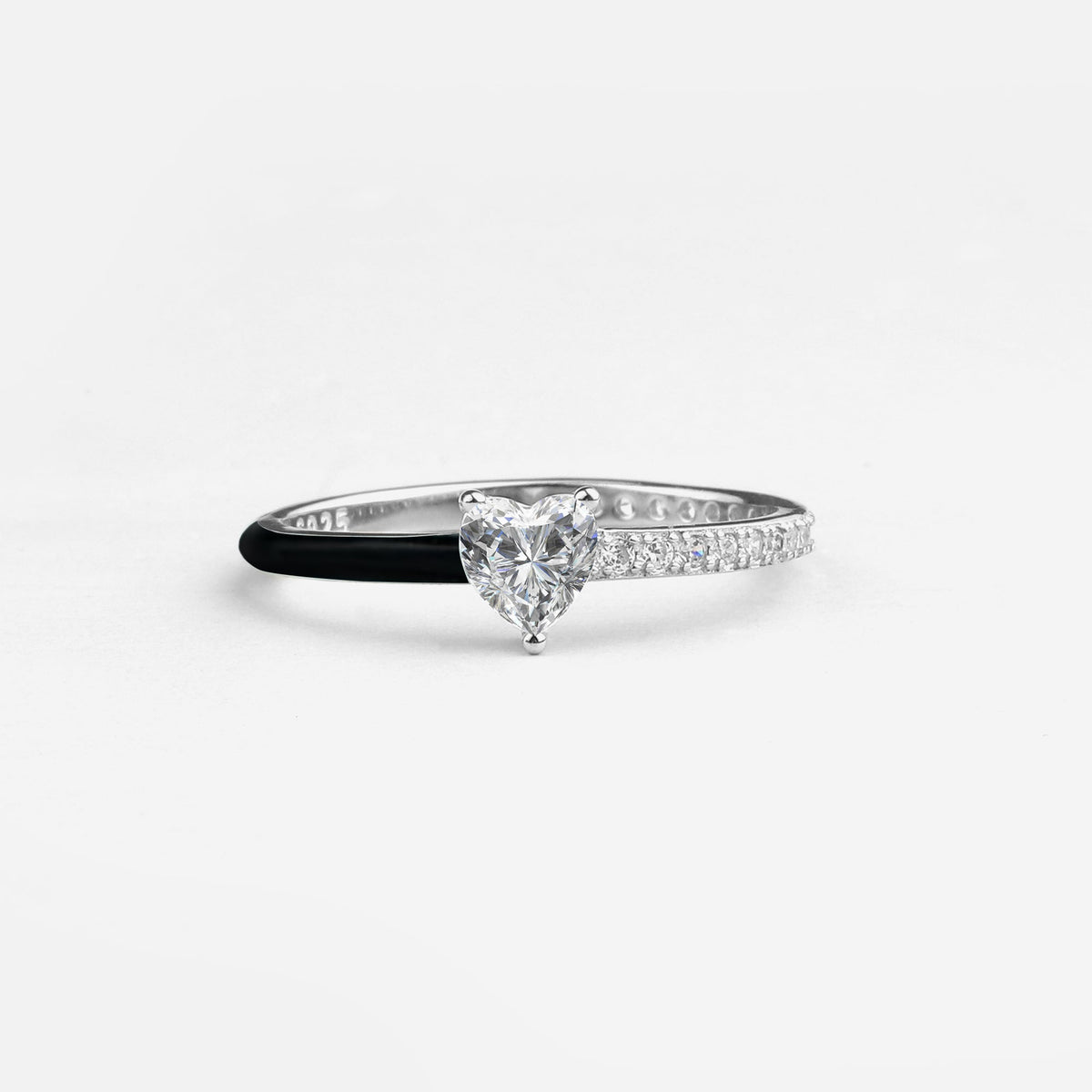Self Reminder - No One Is You And That Is Your Power Half Enamel Ring