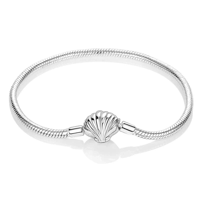 Seashell Bracelet in 925 Sterling Silver — Vanny Jewels