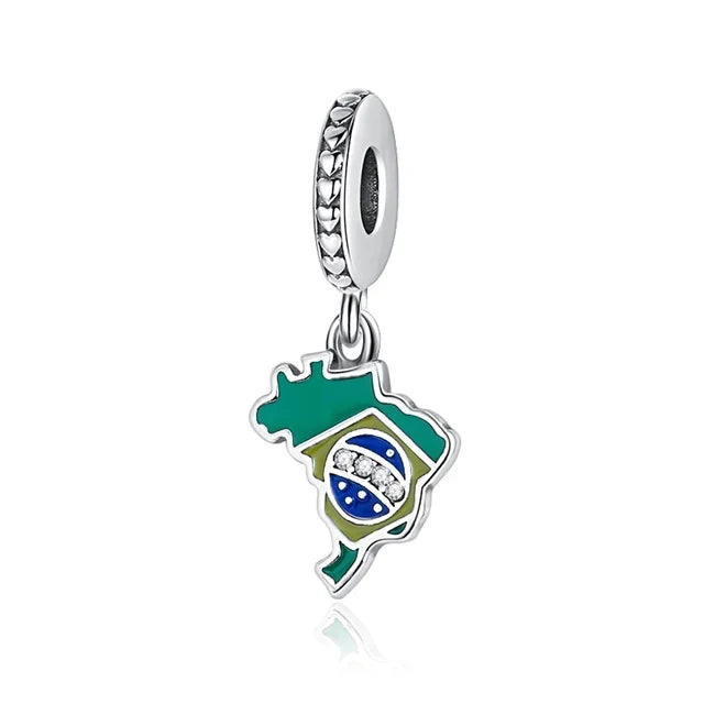 Made in Brazil Charm in 925 Sterling Silver — Vanny Jewels