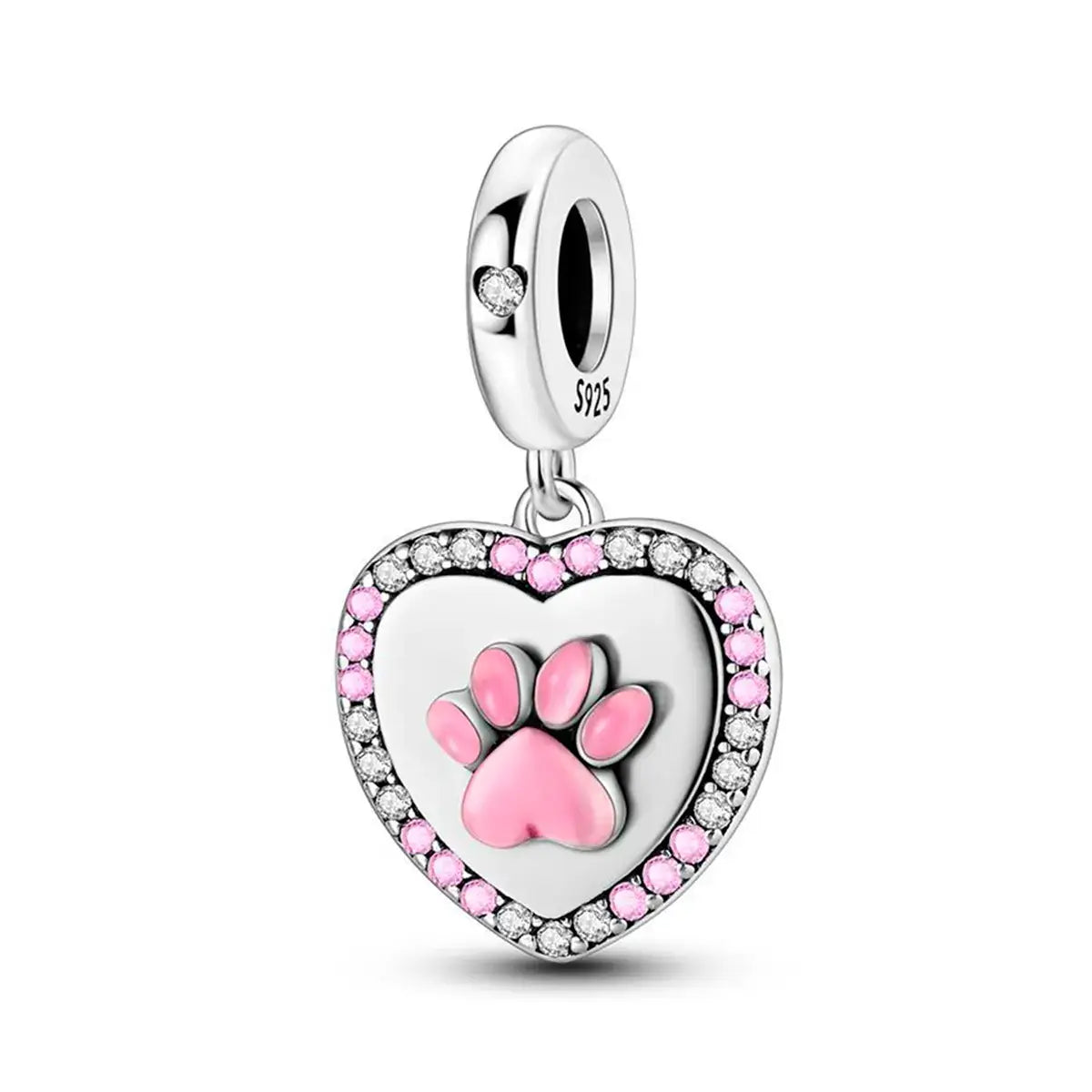 Pet Love Charm in 925 Sterling Silver — Vanny Jewels