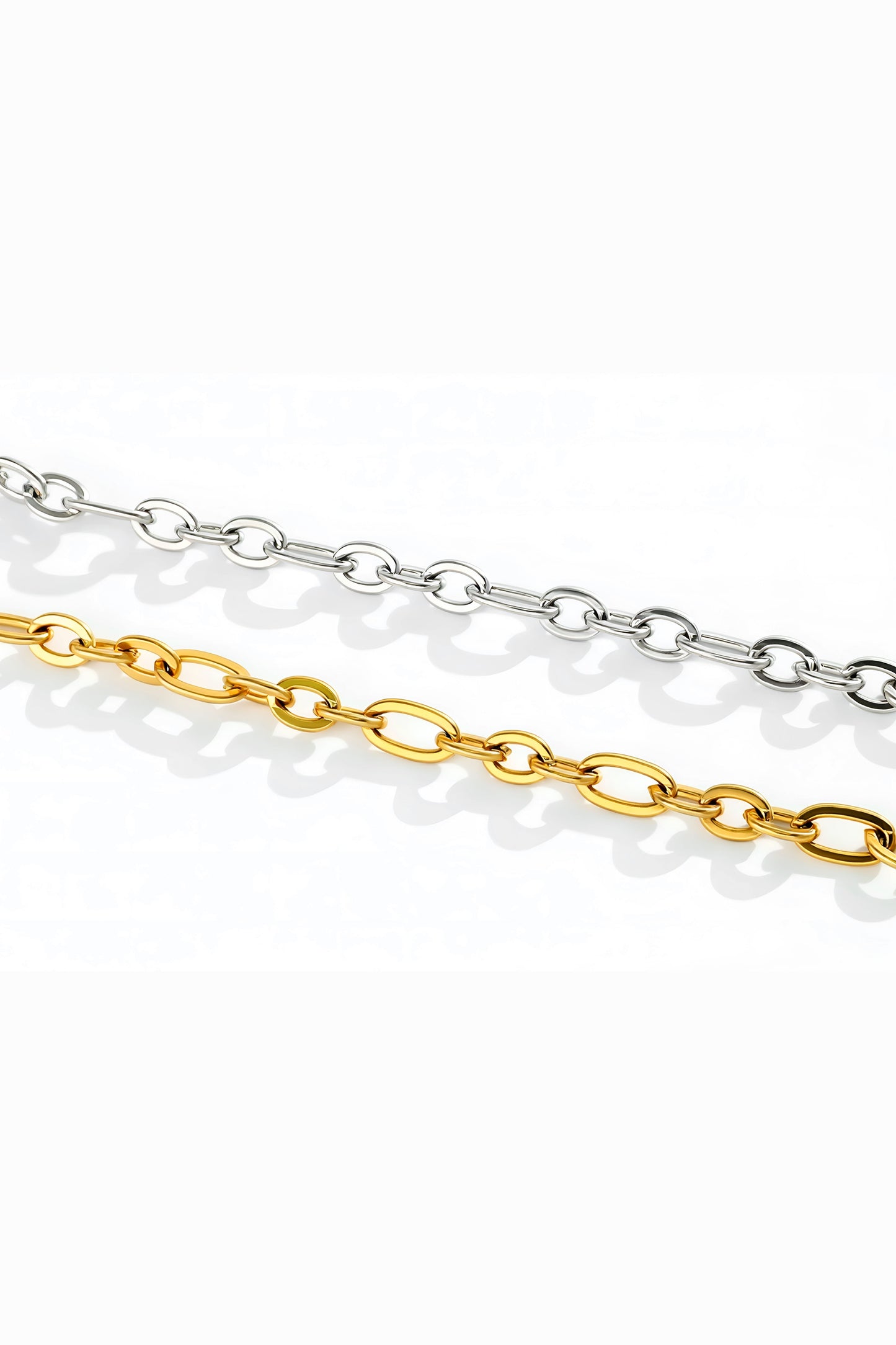 Massives, verbundenes Armband