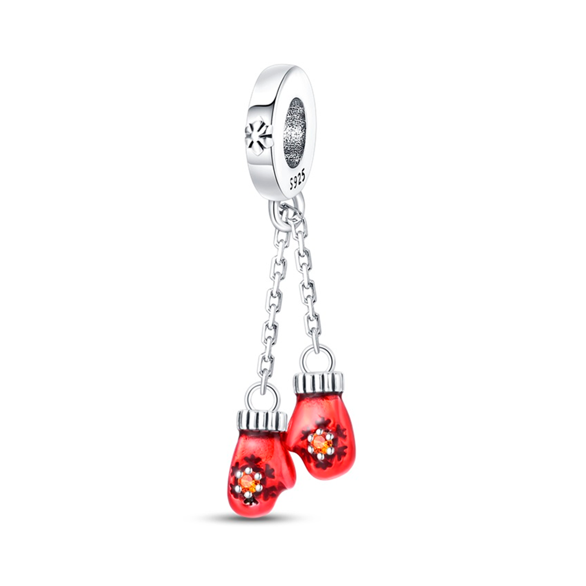 Boxer Charm in 925 Sterling Silver — Vanny Jewels