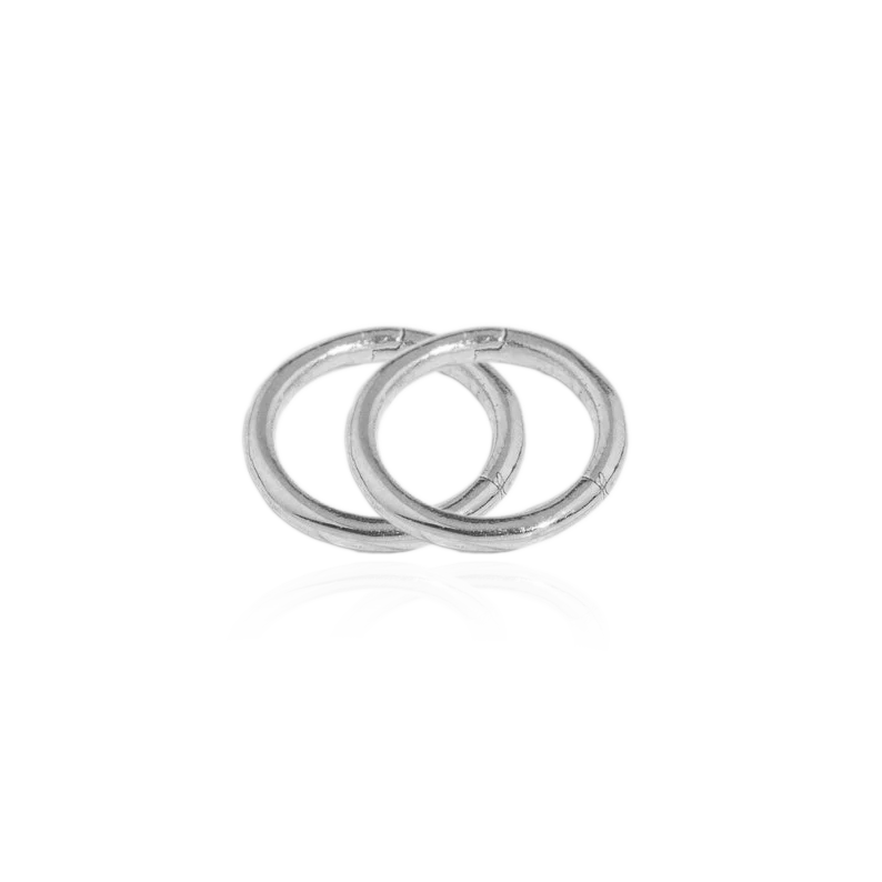 Classic Cartilage Hoop Earrings | 16g in 925 sterling silver