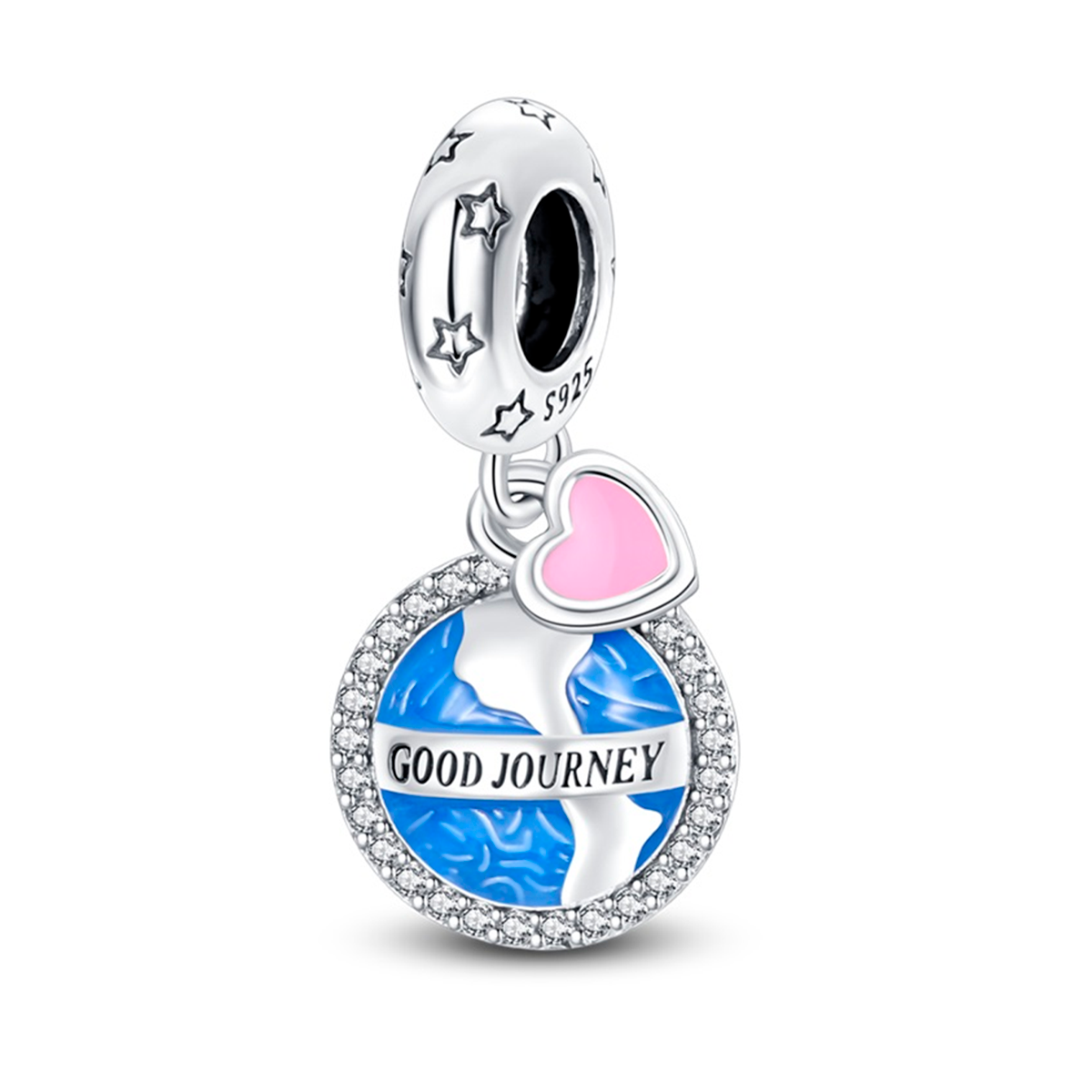 Good Journey Charm in 925 Sterling Silver — Vanny Jewels