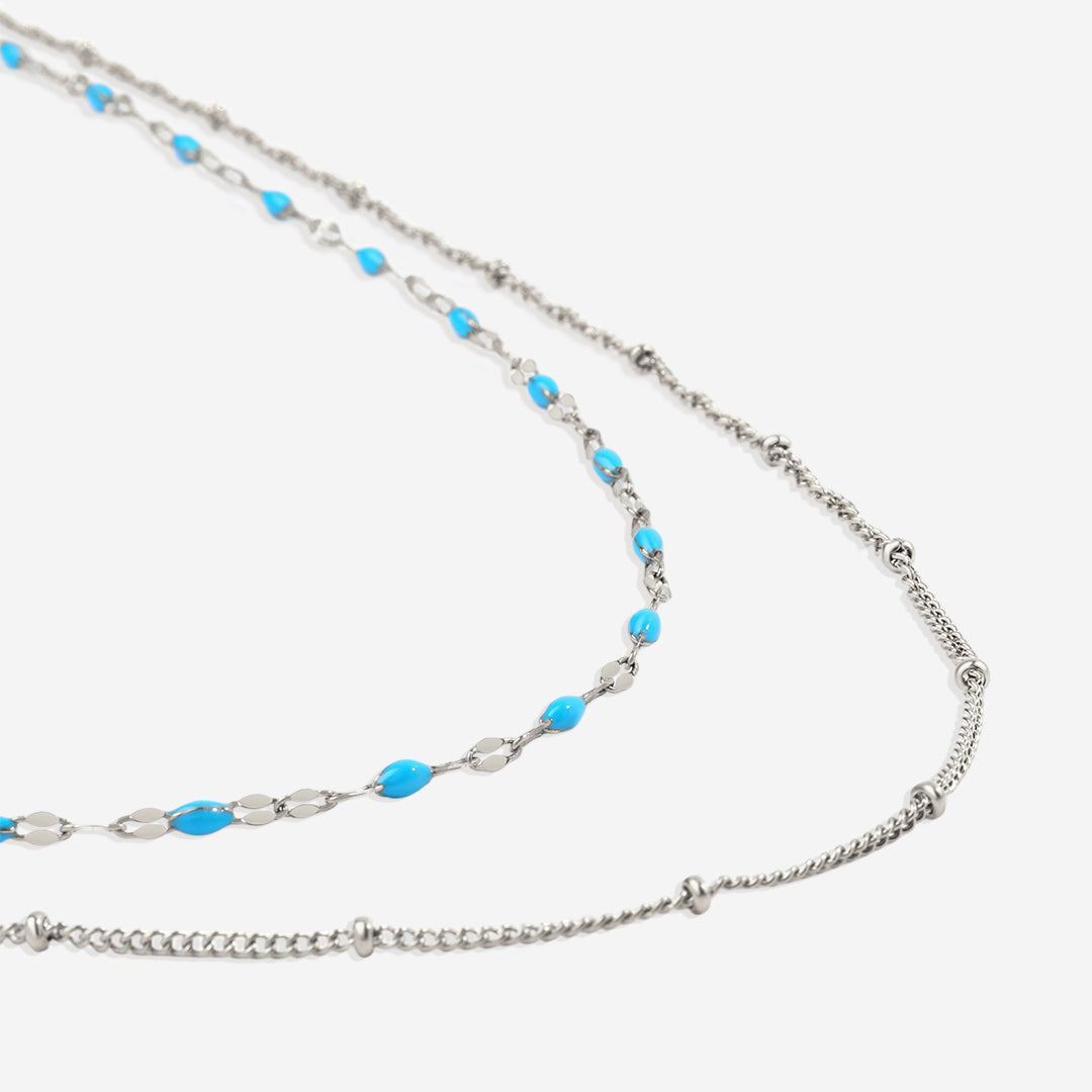 Mehrreihiger Perlen-Choker