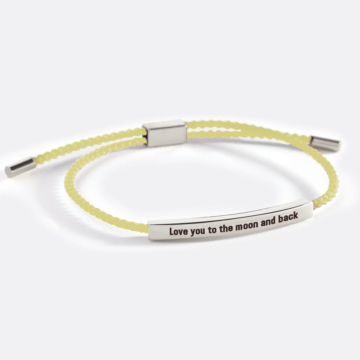 Ich liebe dich bis zum Mond und zurück Inspirationsarmband