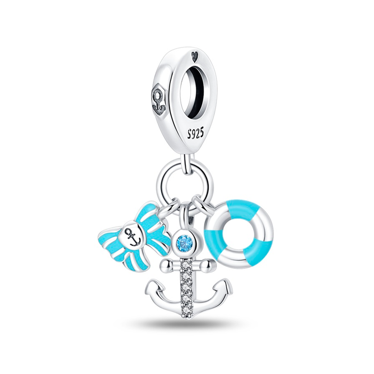 Sailor Charm in 925 Sterling Silver — Vanny Jewels