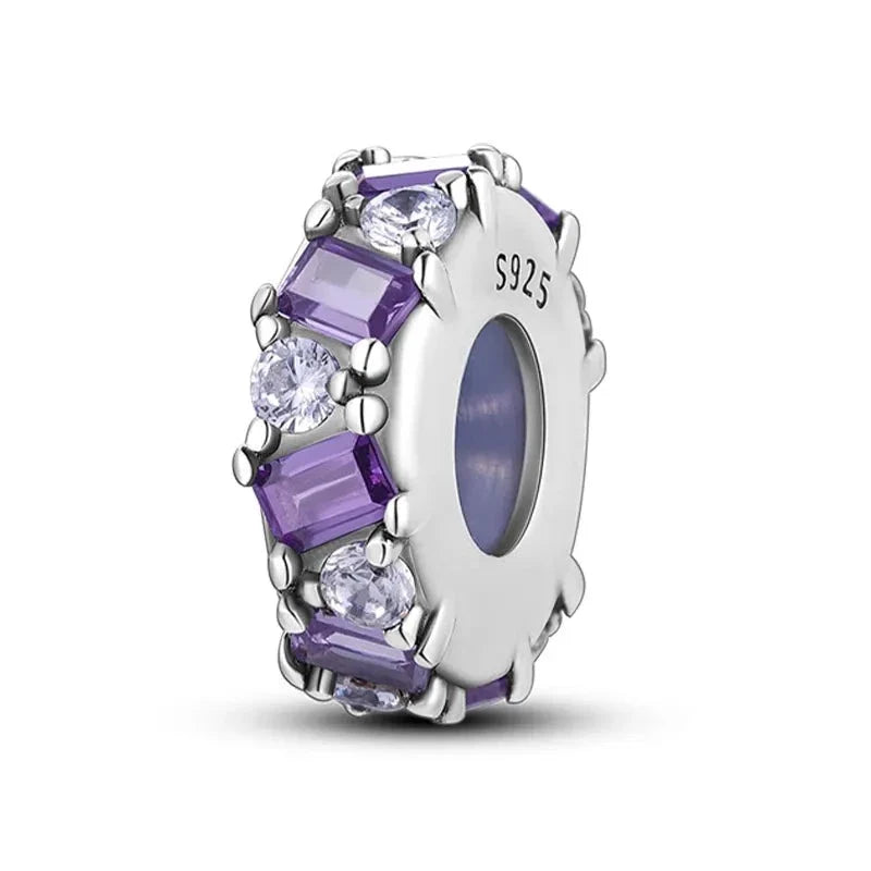 Amethyst Charm in 925 Sterling Silver — Vanny Jewels