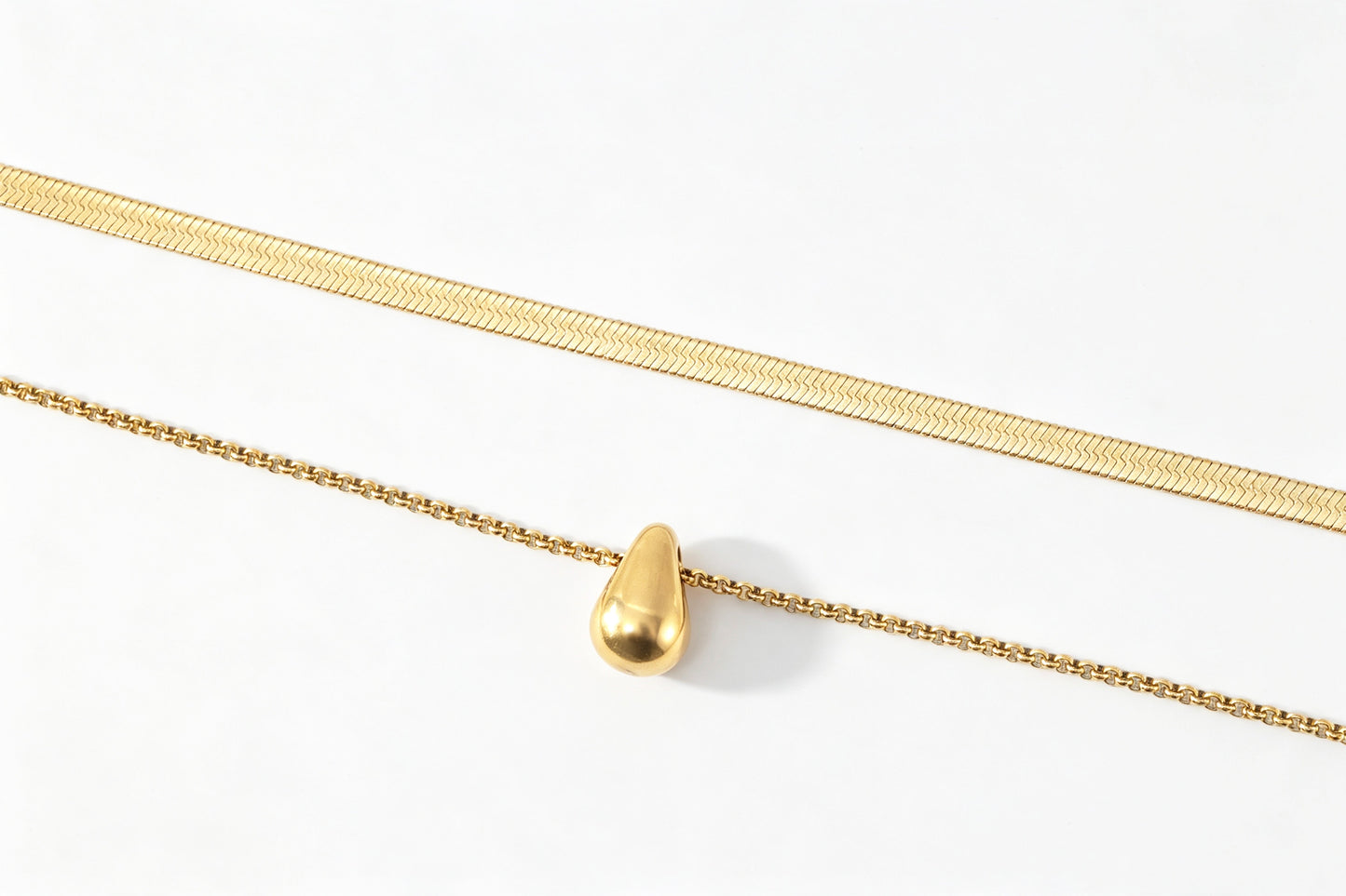 Seraphina Necklace Set, flat lay detail