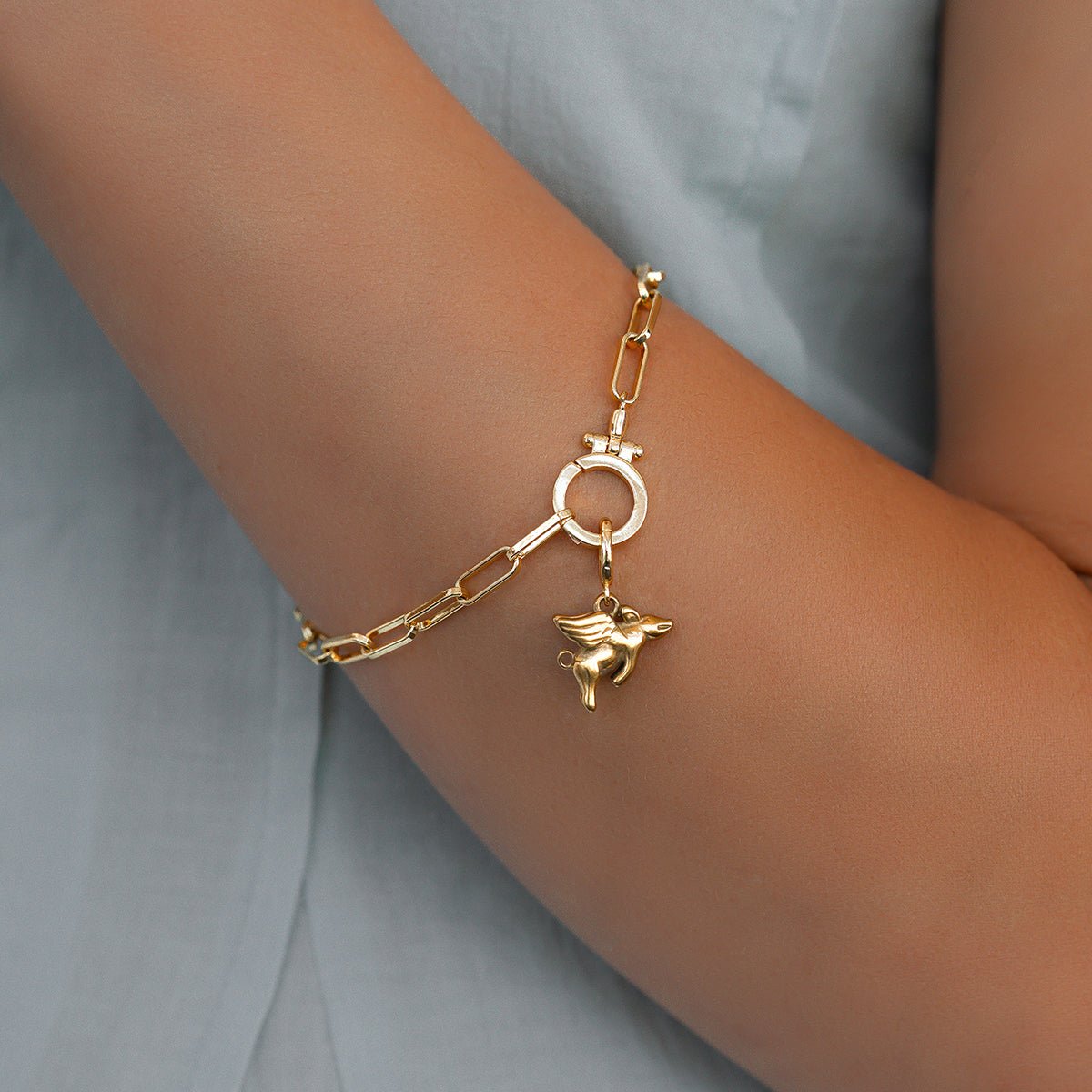 Charm Maialino Volante