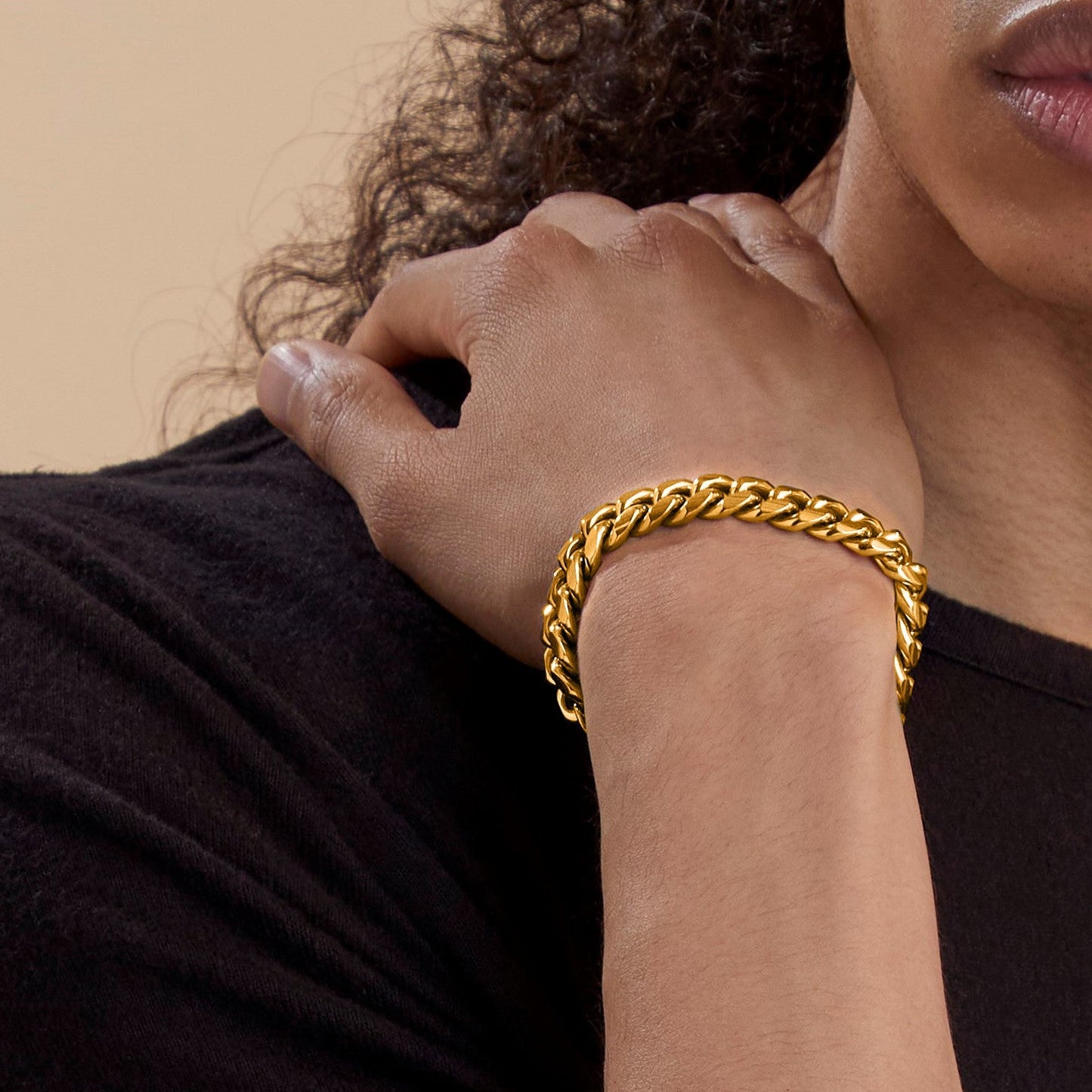 10mm Cuban Link Kettenarmband