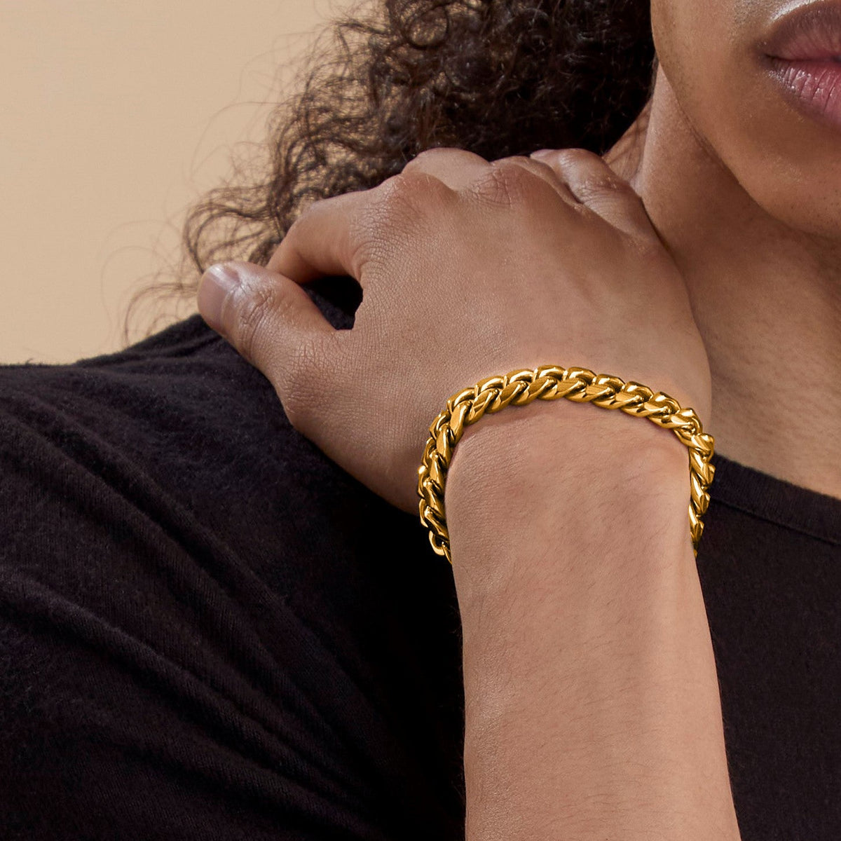 10mm Cuban Link Kettenarmband