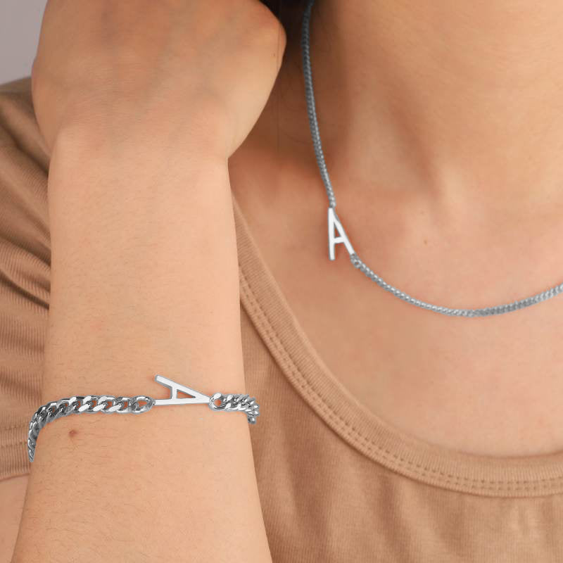 Bracciale Iniziale Sottile