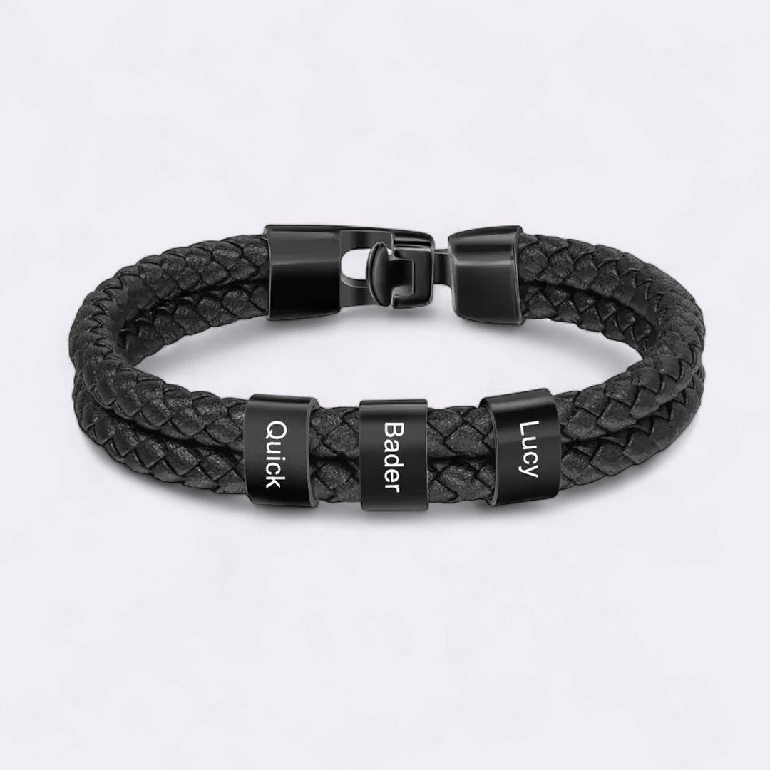 Minimalistische personalisierbare Perlenarmbänder mit Namen