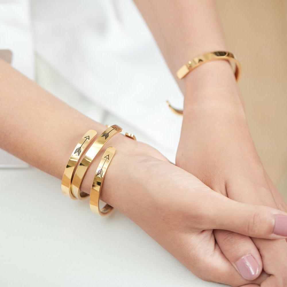Ricorda chi sei e raddrizza la tua corona Bracciale a polsino