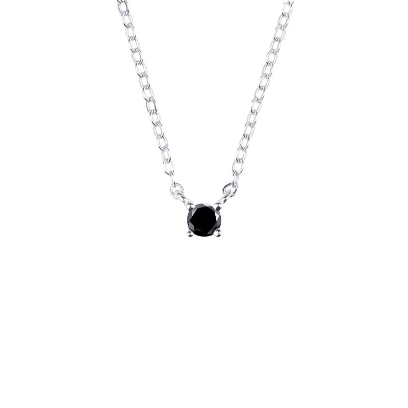 Collana con diamanti Onyx Dainty