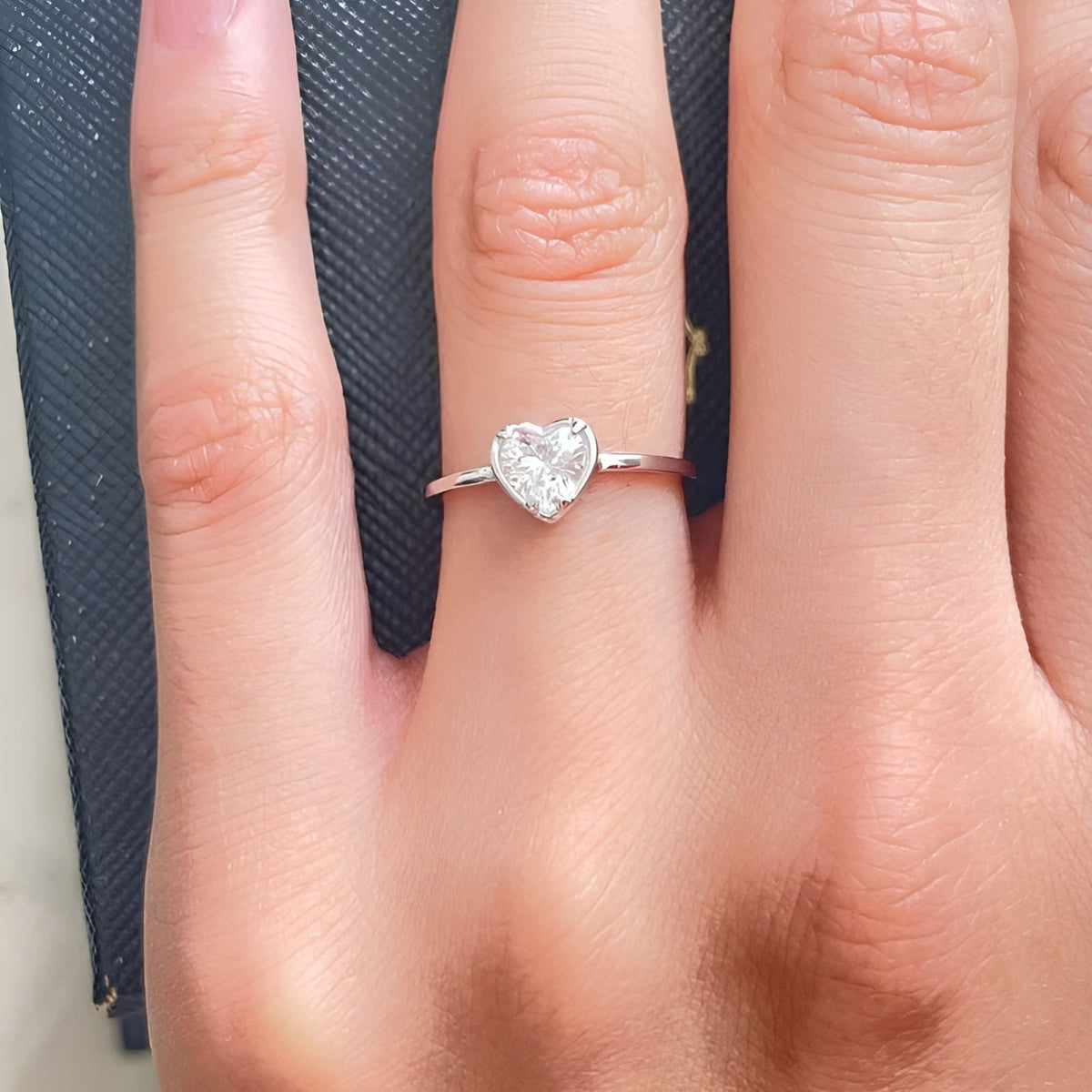 Life Heart Ring in 925 sterling silver