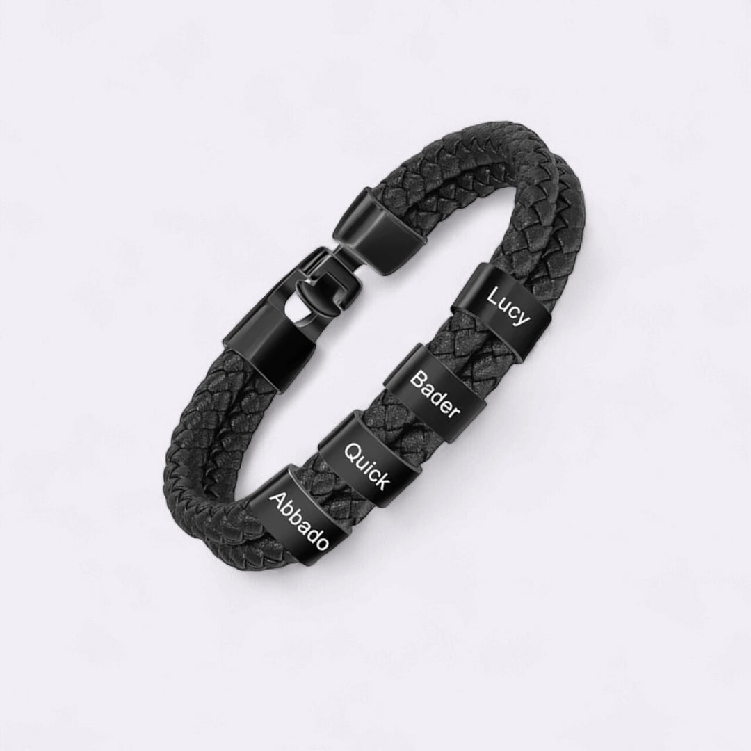 Minimalistische personalisierbare Perlenarmbänder mit Namen