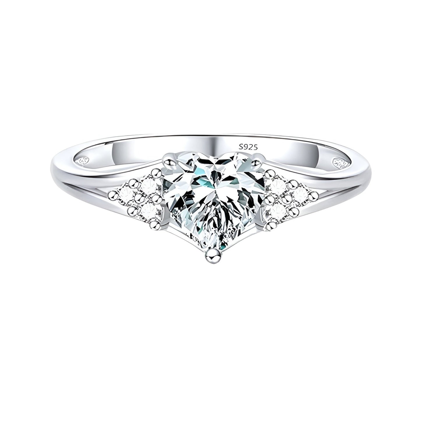 Fany Silver Ring in 925 sterling silver
