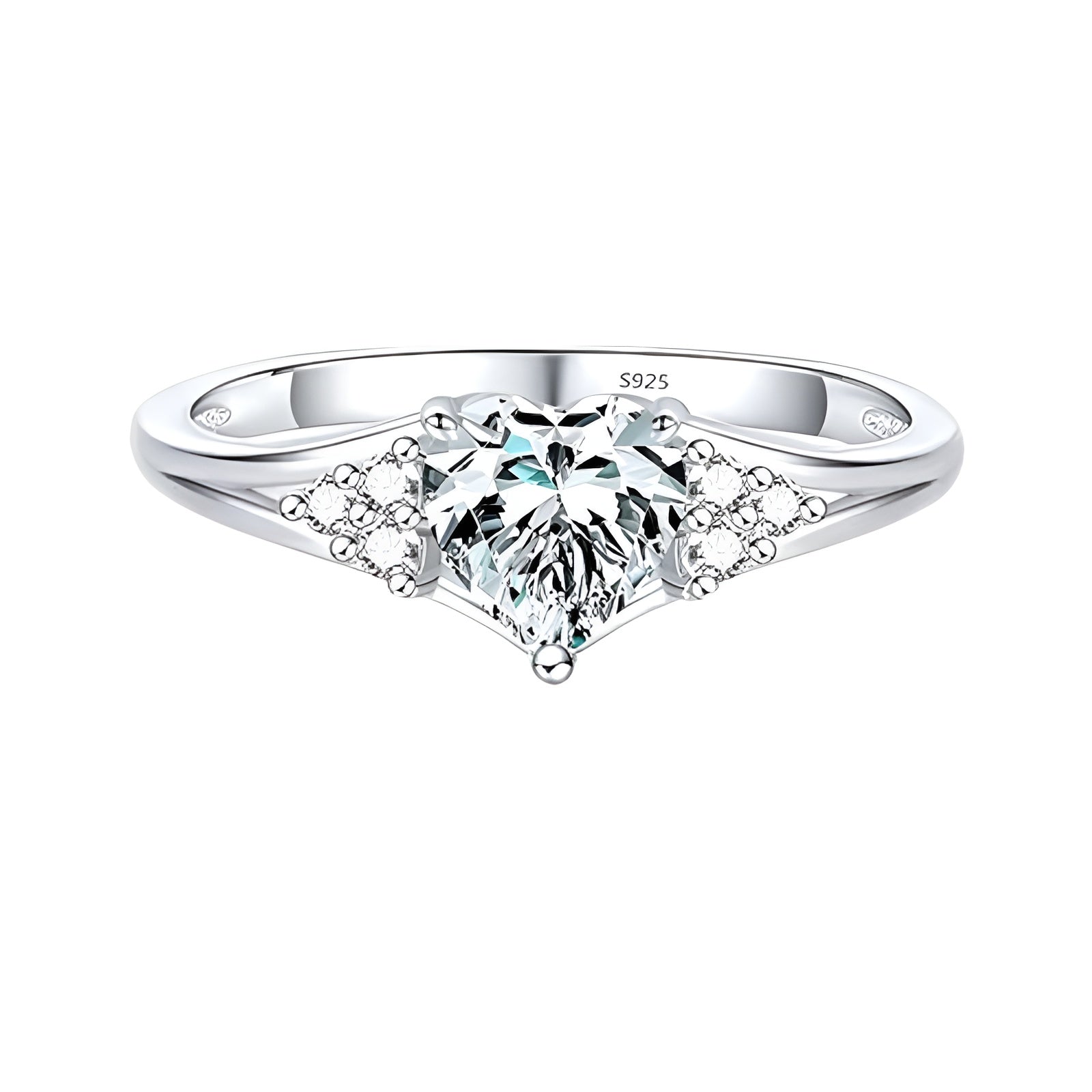 Fany Silver Ring in 925 sterling silver