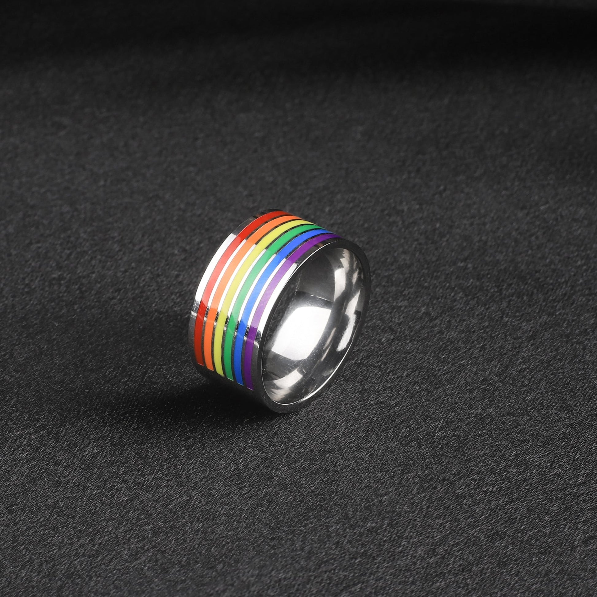 Rainbow Band Ring