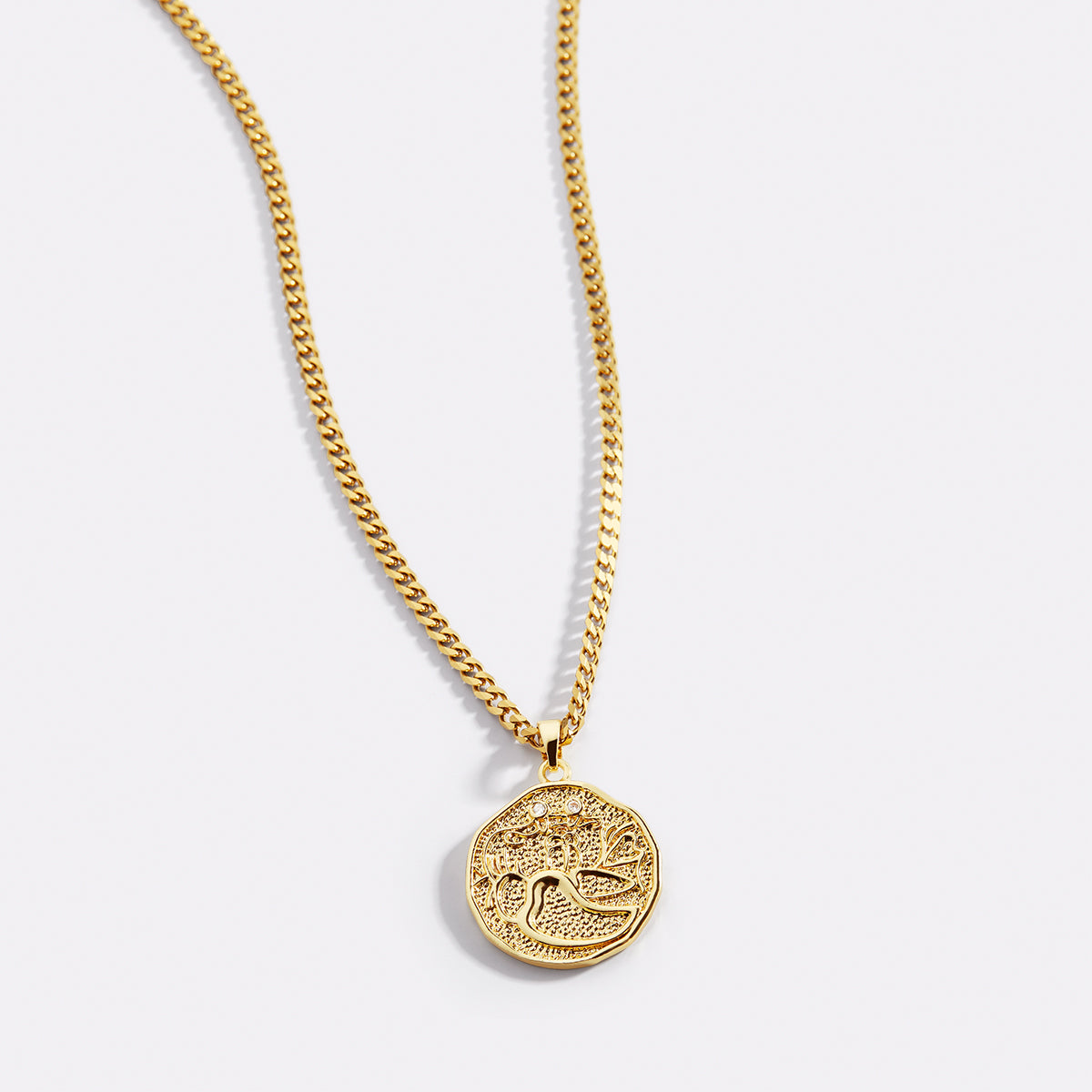 Collana Pendente Moneta Segno Zodiacale