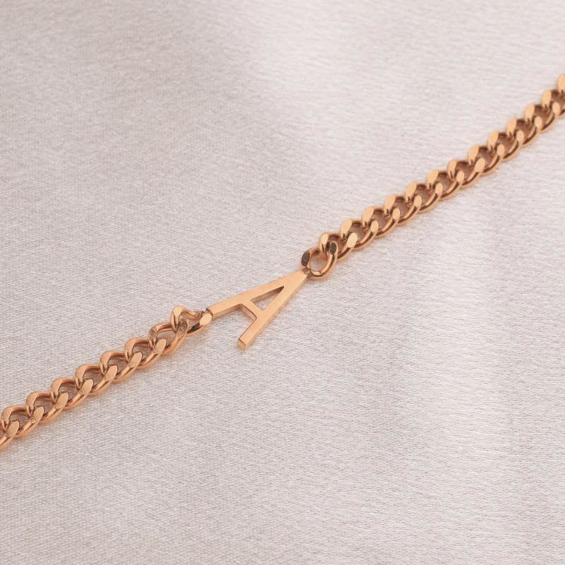 Bracciale Iniziale Sottile