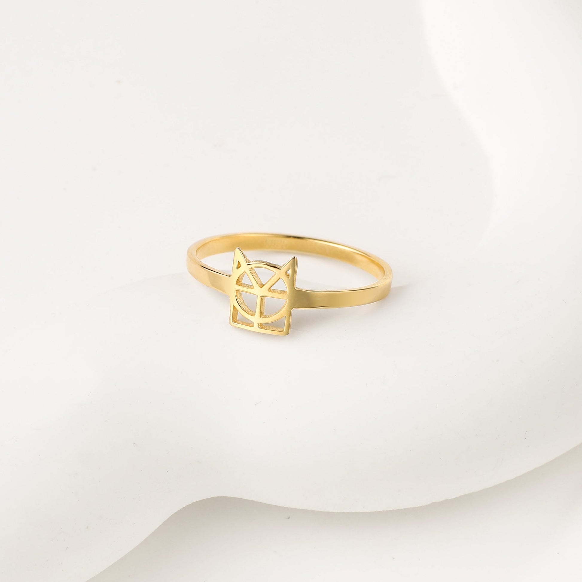 Monogram Name Ring