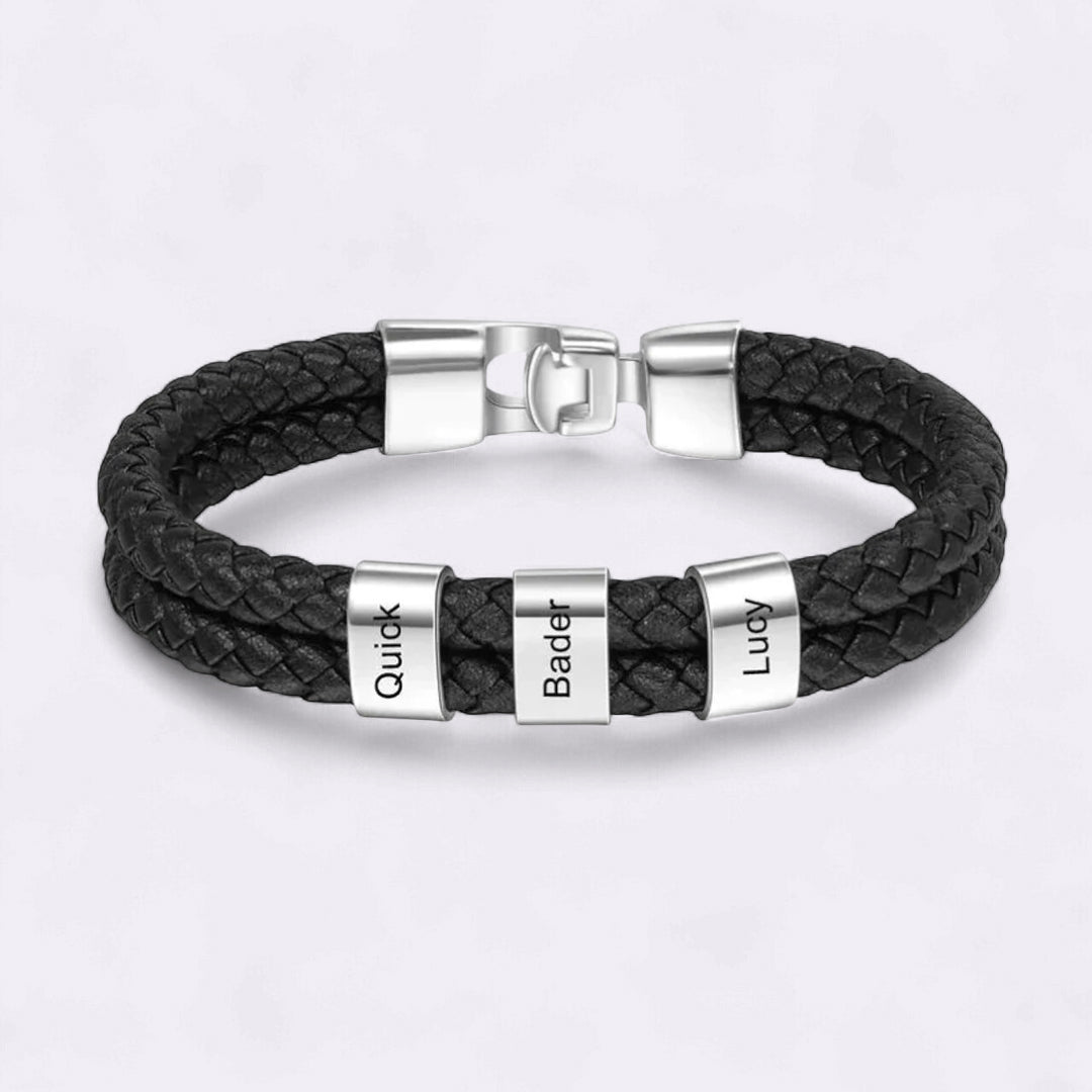 Minimalistische personalisierbare Perlenarmbänder mit Namen
