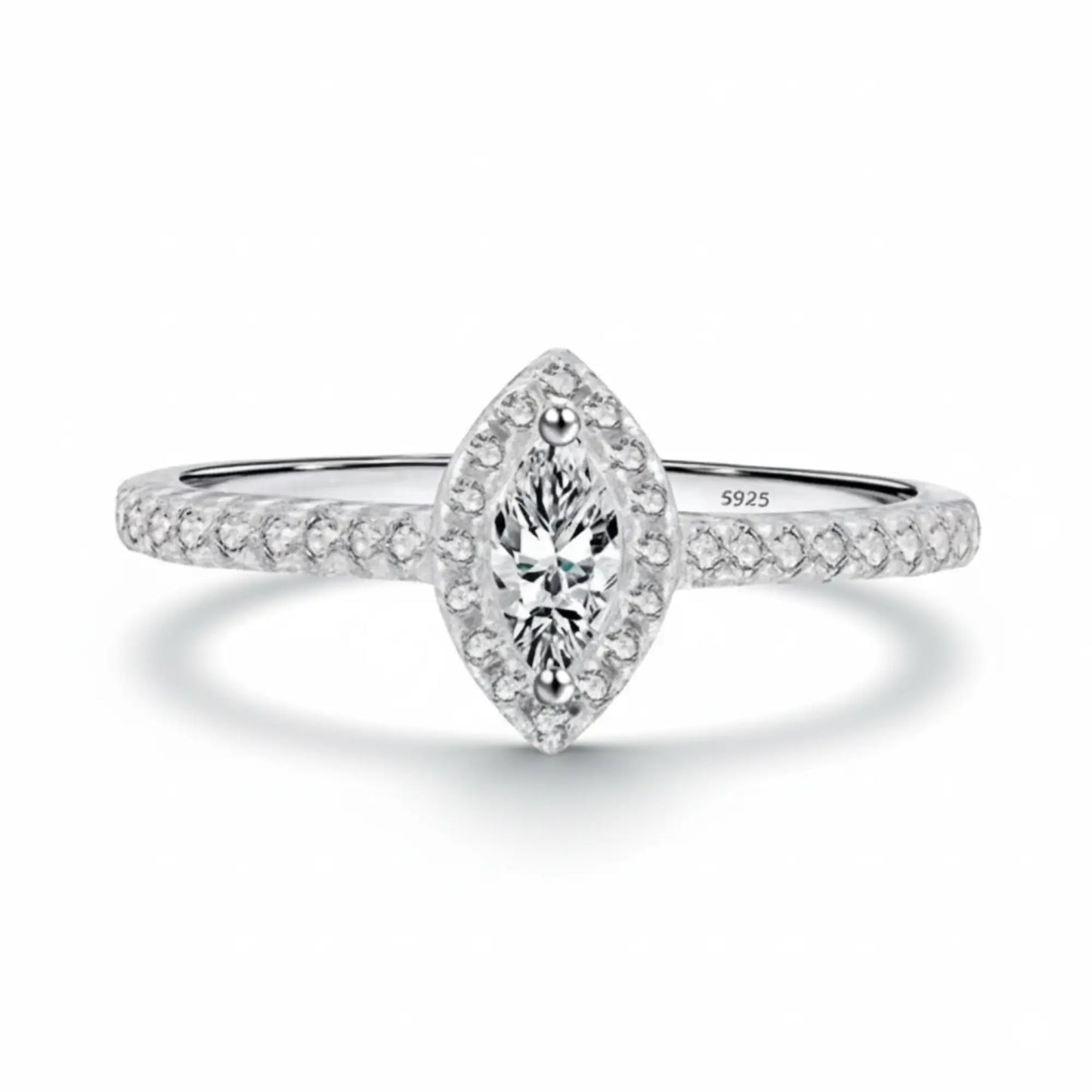 Fiore Sterling Silver Ring in 925 sterling silver