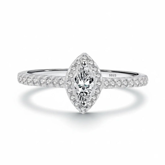 Fiore Sterling Silver Ring in 925 sterling silver