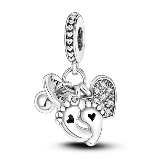 Lov Baby Charm in 925 Sterling Silver — Vanny Jewels