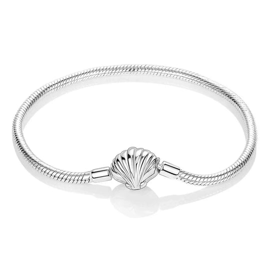 Seashell Bracelet in 925 Sterling Silver — Vanny Jewels
