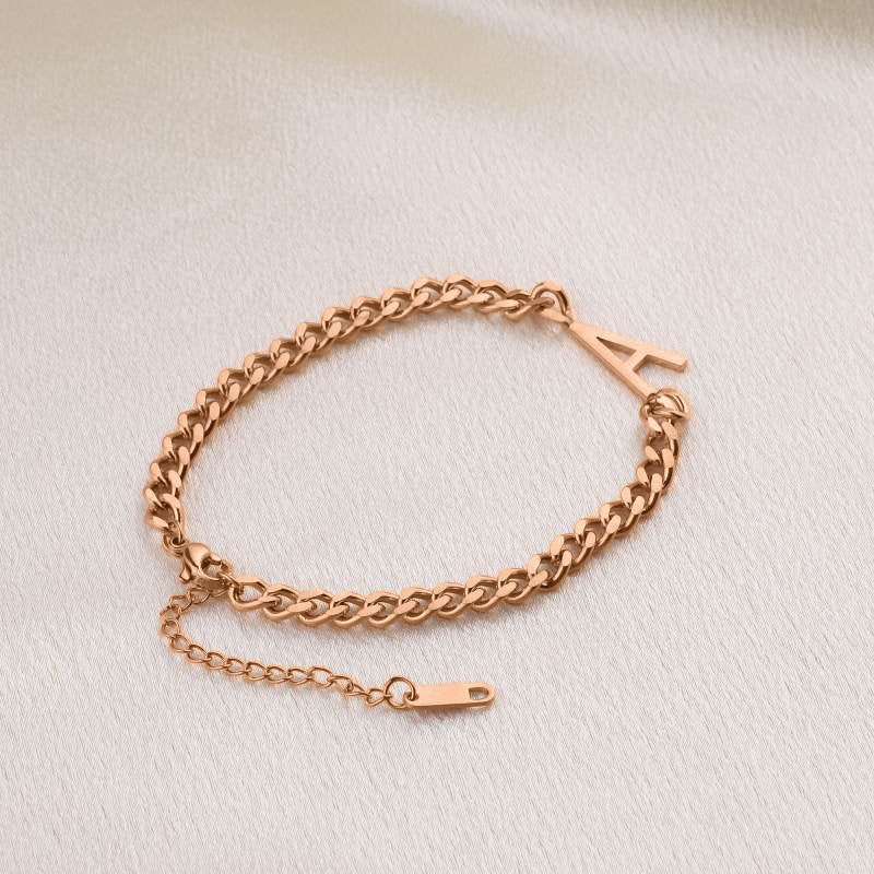 Bracciale Iniziale Sottile