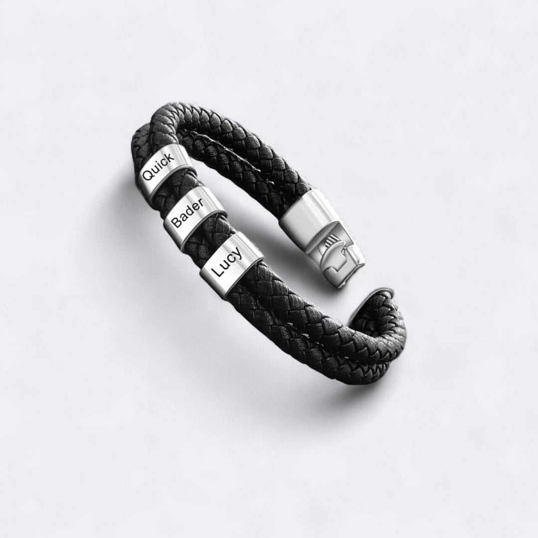 Minimalistische personalisierbare Perlenarmbänder mit Namen
