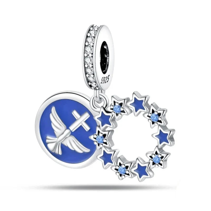 Peace Charm in 925 Sterling Silver — Vanny Jewels