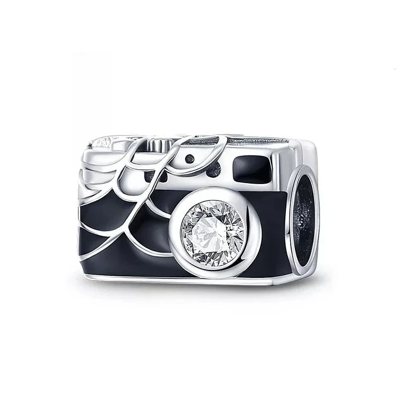Camera Charm in 925 Sterling Silver — Vanny Jewels