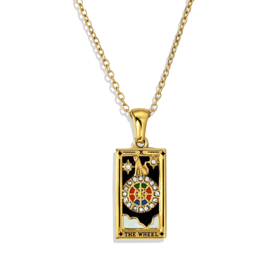 The Wheel Tarot Necklace — Vanny Jewels