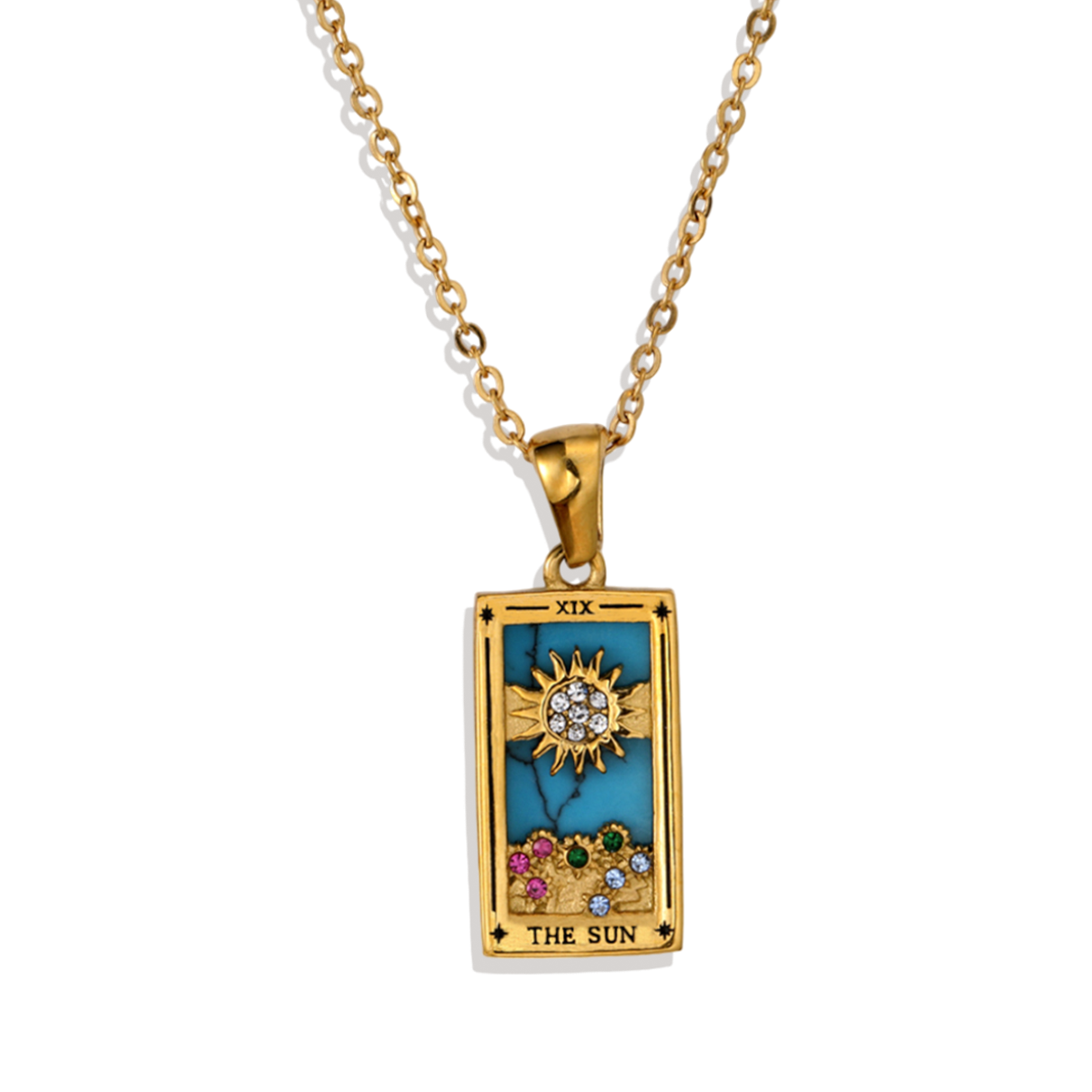 The Sun Tarot Necklace — Vanny Jewels