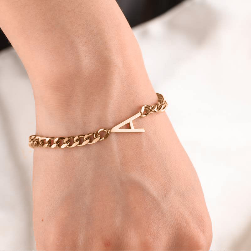 Bracciale Iniziale Sottile