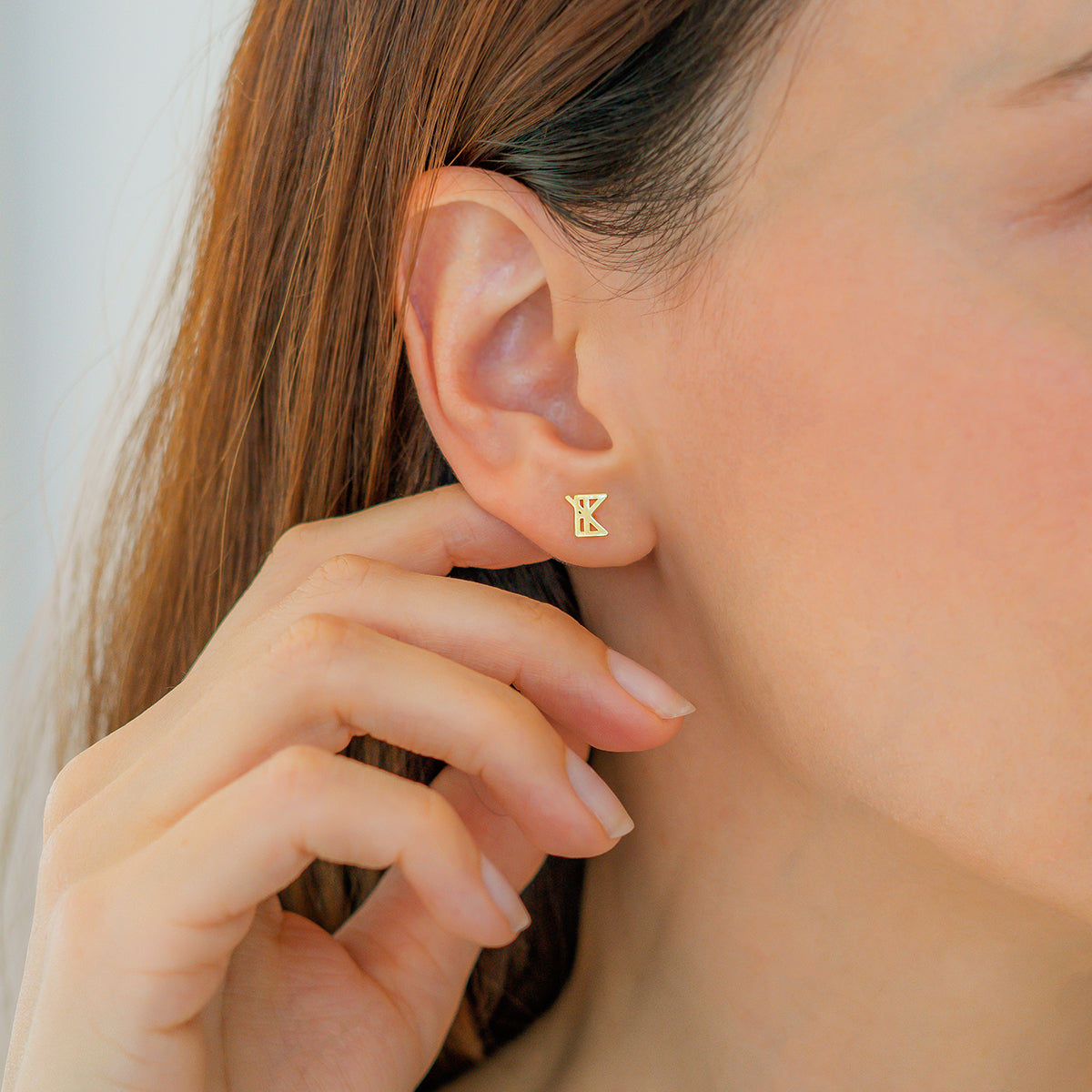 Monogram Name Earrings