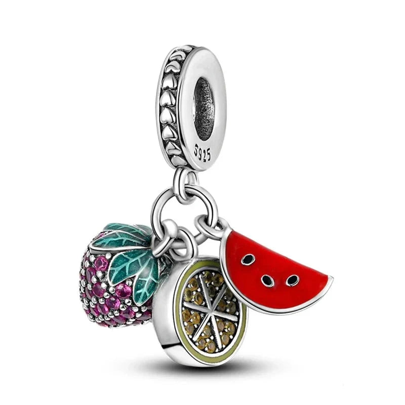 Fruits Charm in 925 Sterling Silver — Vanny Jewels