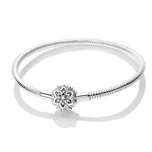 Light Flower Bracelet in 925 Sterling Silver — Vanny Jewels