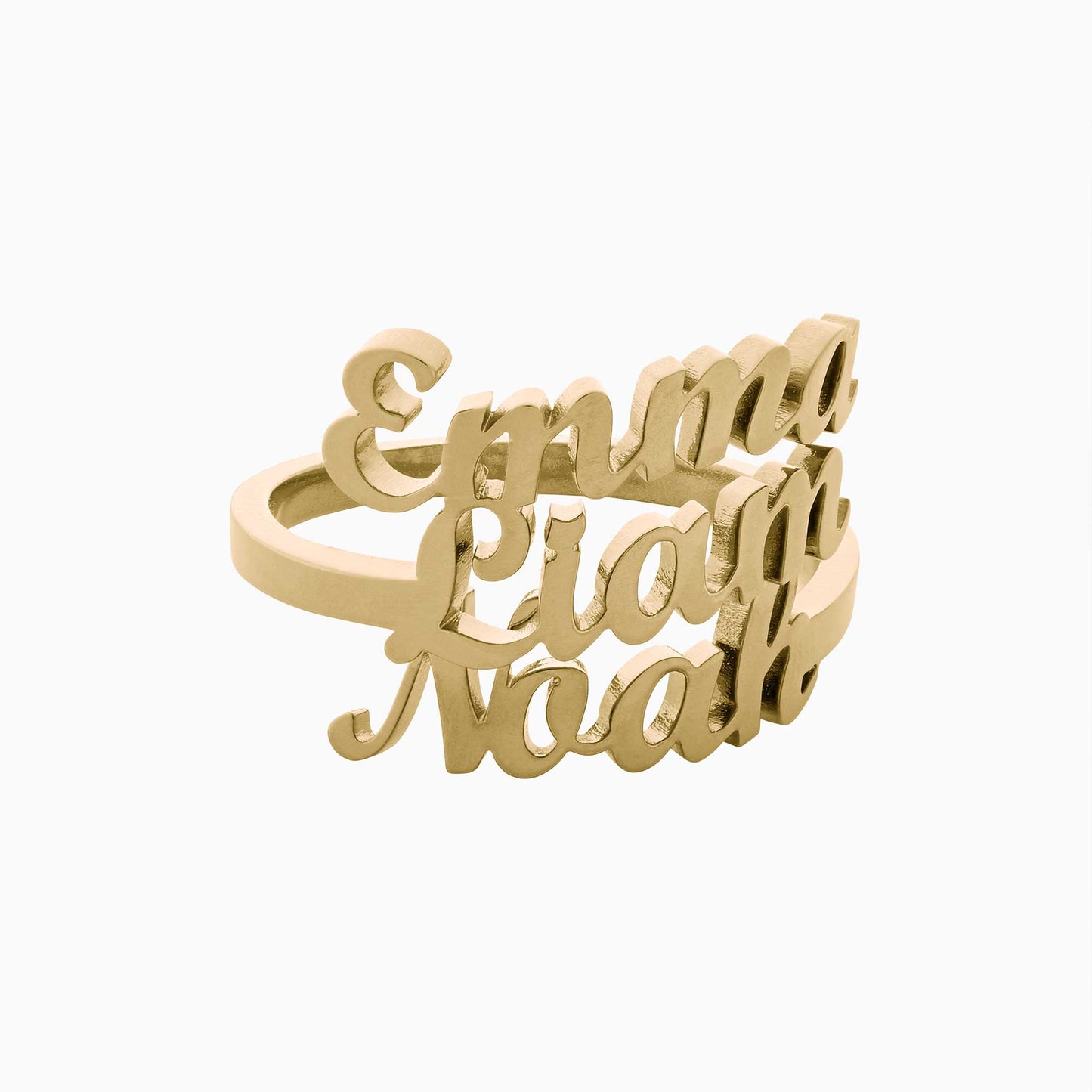 Anello con tre nomi