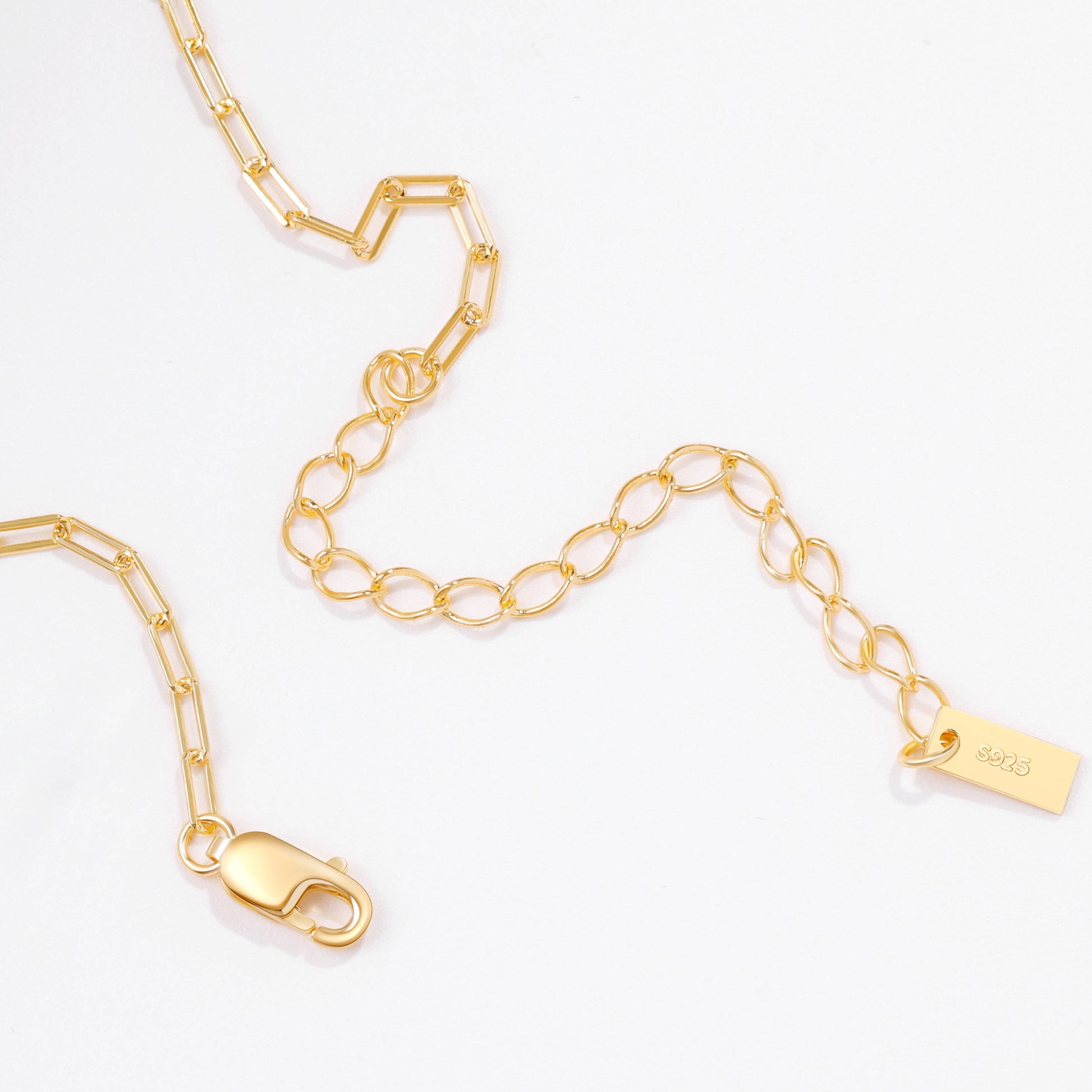 Mother Of Pearl Heart Initial Necklace