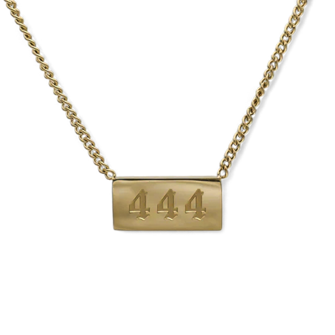Angel Number Bar Necklace — Vanny Jewels