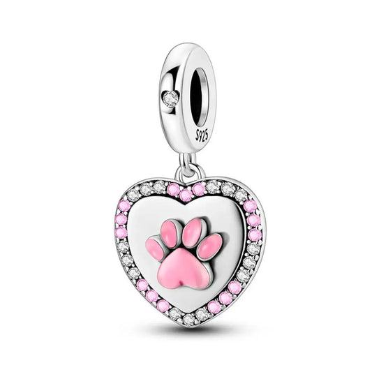 Pet Love Charm in 925 Sterling Silver — Vanny Jewels