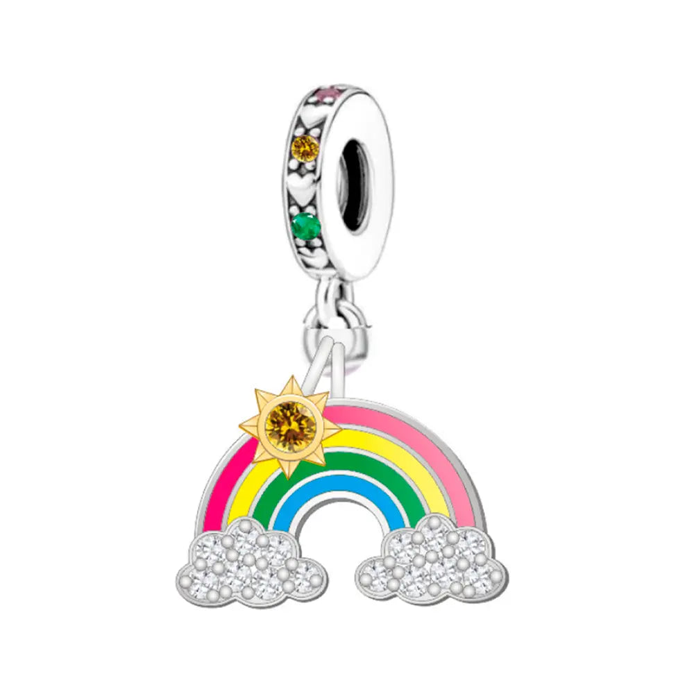 Rainbow Charm in 925 Sterling Silver — Vanny Jewels