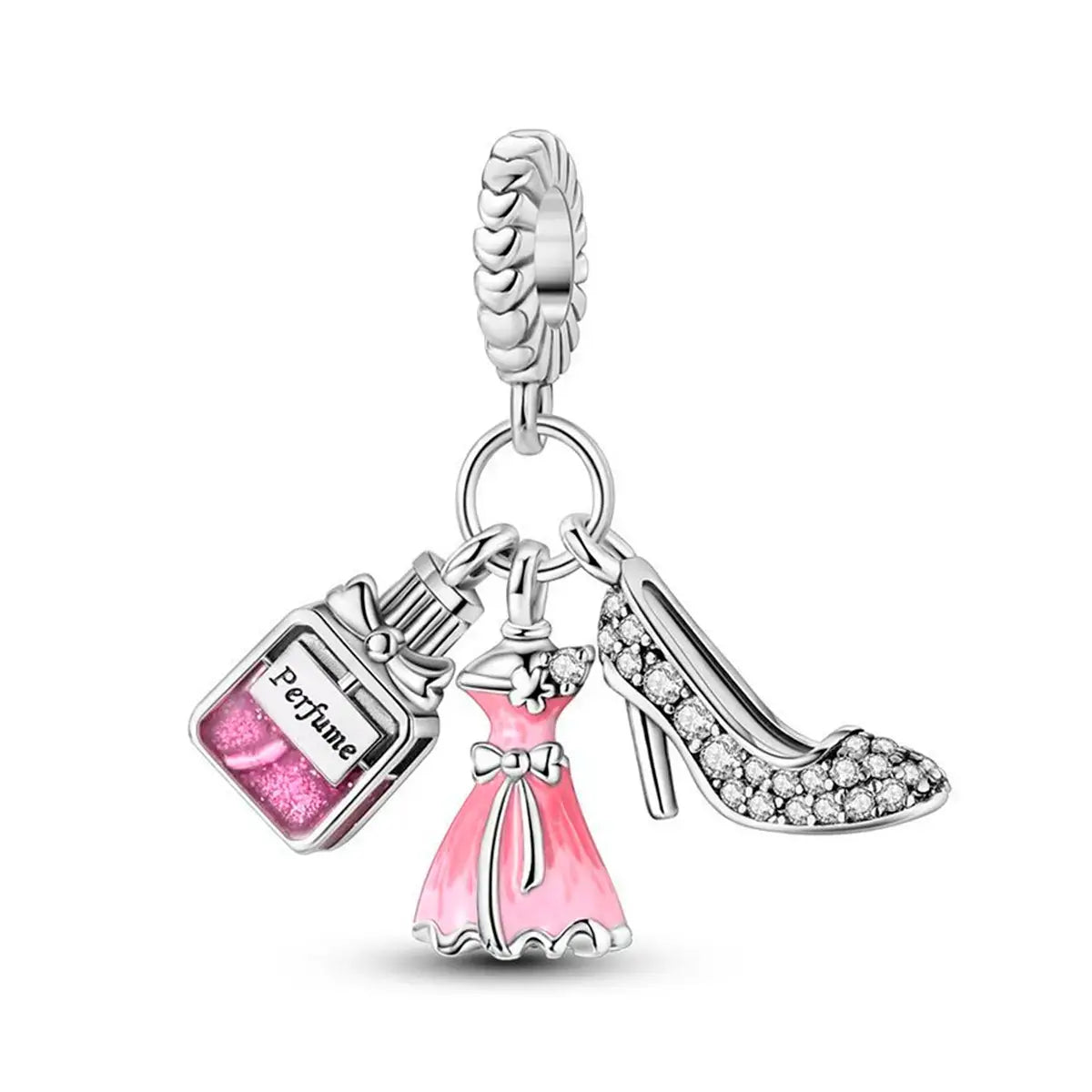Beautiful Woman Charm in 925 Sterling Silver — Vanny Jewels