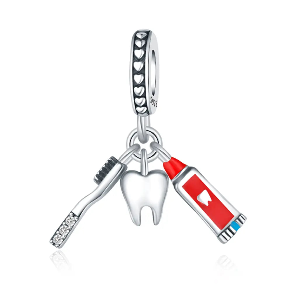Dentist Charm in 925 Sterling Silver — Vanny Jewels